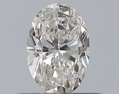 0.4 carat G-VVS2 Natūralus Oval Deimantas (1)