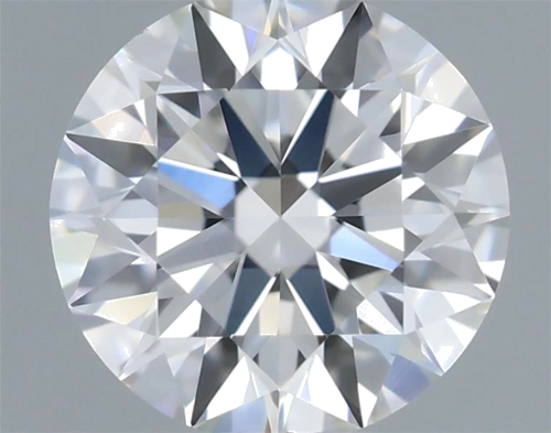0.51 carat F-VVS2 Excellent cut Natūralus Round Deimantas (1)