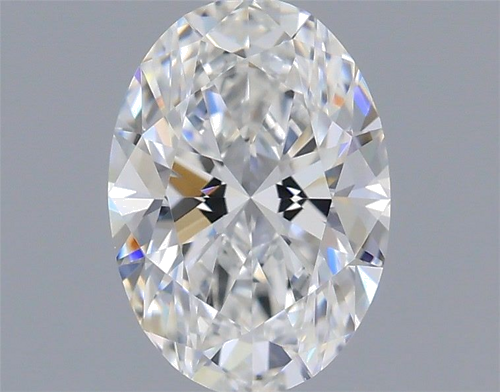 0.51 carat F-VVS2 Natūralus Oval Deimantas (1)