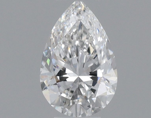 0.3 carat E-IF Natūralus Pear Deimantas (1)