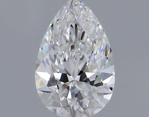 0.31 carat D-VVS1 Natūralus Pear Deimantas (1)