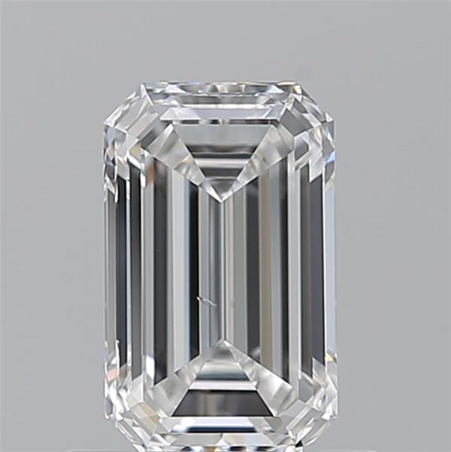 0.91 carat E-SI1 Natūralus Emerald Deimantas (1)