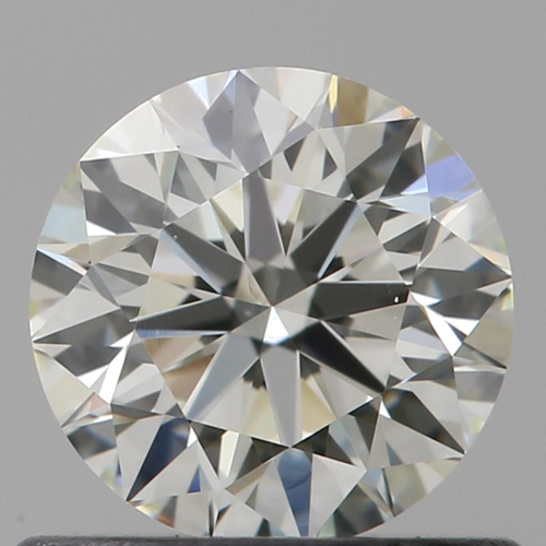 0.62 carat Faint Yellow Yellow Green-VVS1 GD cut Natūralus Round Deimantas (1)