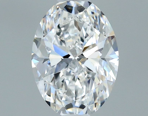 0.51 carat E-VS2 Natūralus Oval Deimantas (1)