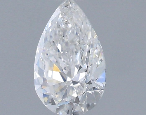 0.7 carat E-SI2 Natūralus Pear Deimantas (1)