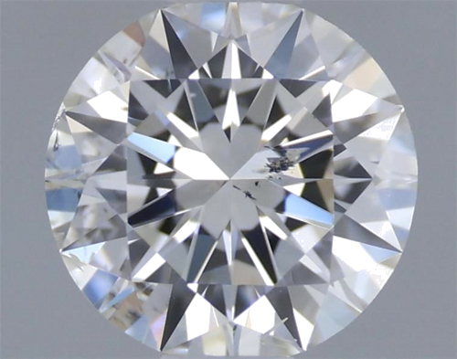 0.5 carat G-SI2 Excellent cut Natūralus Round Deimantas (1)