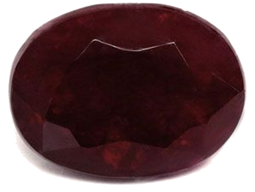 2.84 carat RED Oval Rubinas (1)