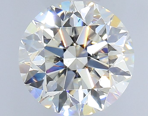 0.91 carat I-VS2 Very Good cut Natūralus Round Deimantas (1)