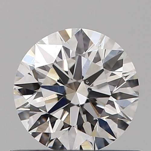 0.5 carat F-VS2 Excellent cut Natūralus Round Deimantas (1)