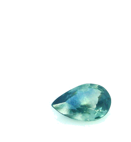 0.39 carat GREEN Pear Safyras (1)