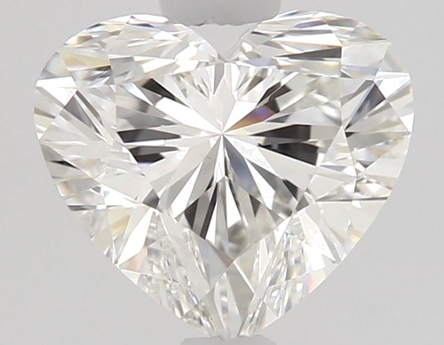 1.01 carat G-VS1 Natūralus Heart Deimantas (1)