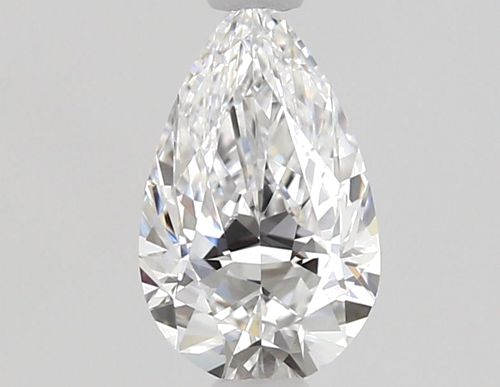 0.5 carat D-VVS1 Natūralus Pear Deimantas (1)