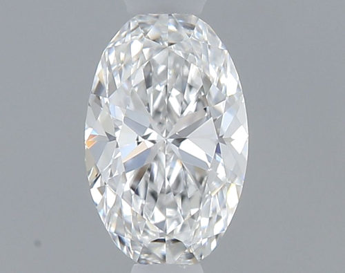 0.32 carat D-VVS2 Natūralus Oval Deimantas (1)