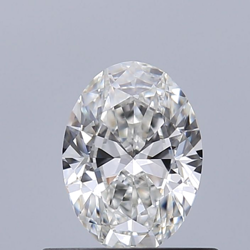 0.5 carat F-VVS1 Natūralus Oval Deimantas (1)