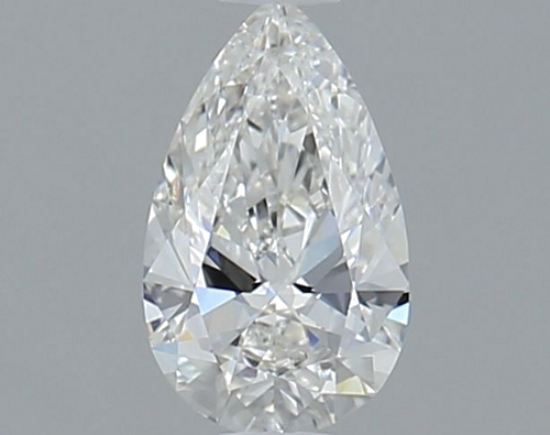0.5 carat G-VS1 Natūralus Pear Deimantas (1)