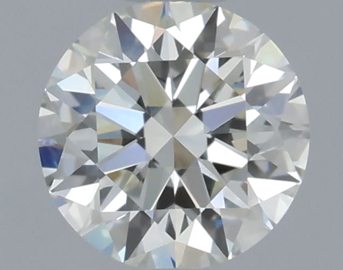 0.5 carat I-VVS1 Excellent cut Natūralus Round Deimantas (1)