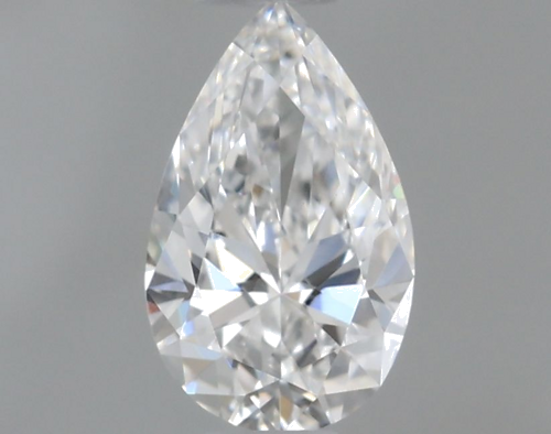 0.3 carat E-VVS2 Natūralus Pear Deimantas (1)