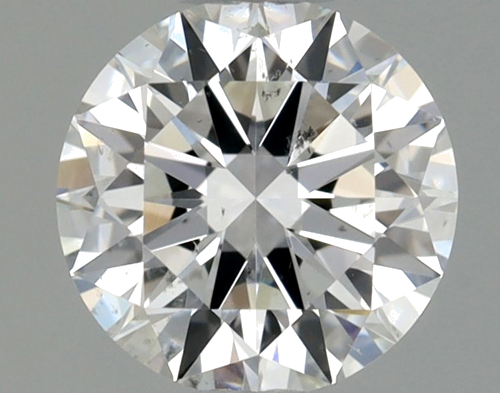 0.6 carat E-SI2 Excellent cut Natūralus Round Deimantas (1)