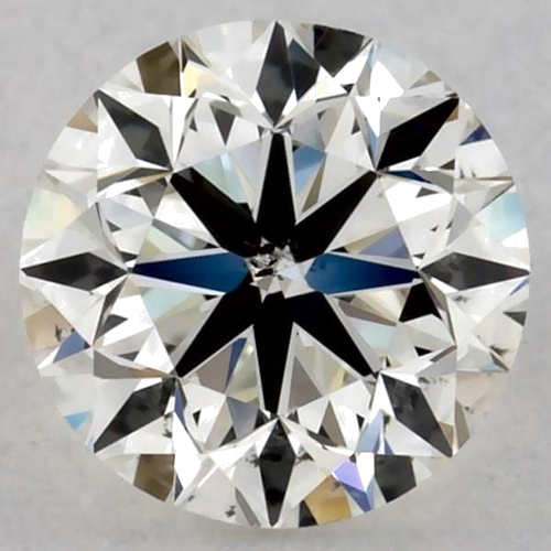 0.5 carat J-SI1 Very Good cut Natūralus Round Deimantas (1)