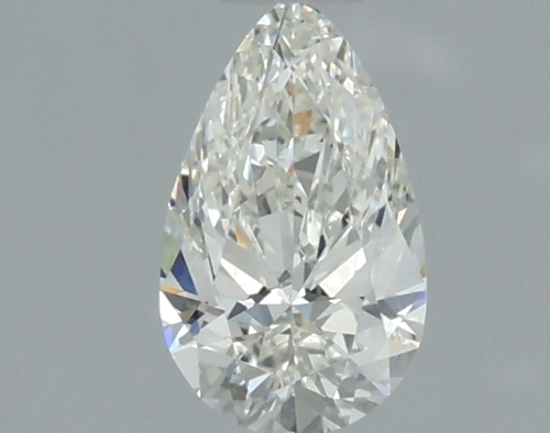 0.37 carat I-VS2 Natūralus Pear Deimantas (1)