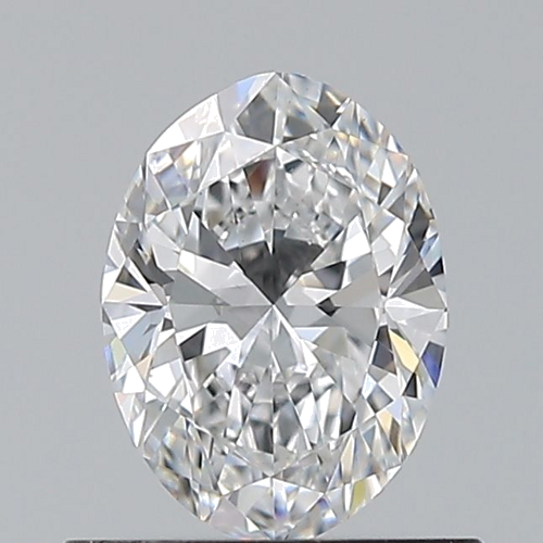 0.6 carat D-VS1 Natūralus Oval Deimantas (1)