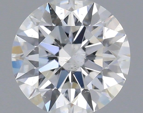 0.39 carat G-SI2 Excellent cut Natūralus Round Deimantas (1)