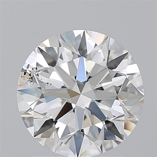 2.01 carat H-SI2 Excellent cut Natūralus Round Deimantas (1)