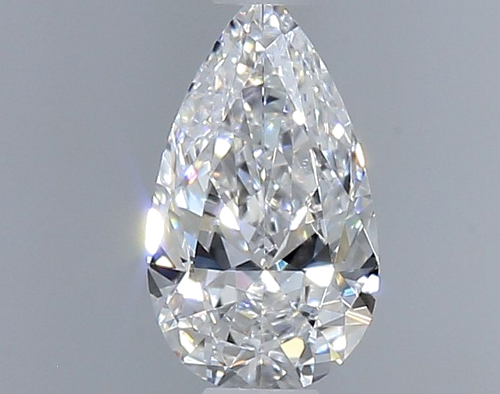 0.29 carat D-VVS1 Natūralus Pear Deimantas (1)
