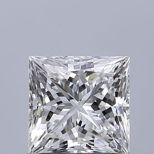0.84 carat E-VVS1 Natūralus Princess Deimantas (1)