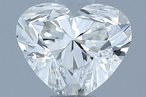 0.7 carat I-IF Natūralus Heart Deimantas (1)