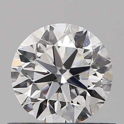 0.5 carat D-VVS2 Very Good cut Natūralus Round Deimantas (1)