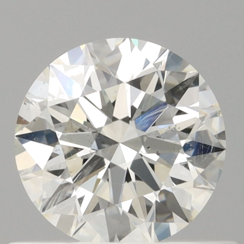 0.61 carat I-SI2 Excellent cut Natūralus Round Deimantas (1)