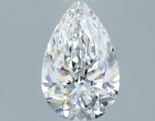 0.55 carat E-IF Natūralus Pear Deimantas (1)
