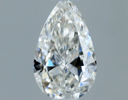 0.3 carat G-VVS1 Natūralus Pear Deimantas (1)