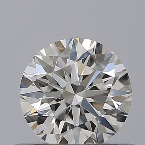 0.46 carat F-VVS1 Excellent cut Natūralus Round Deimantas (1)