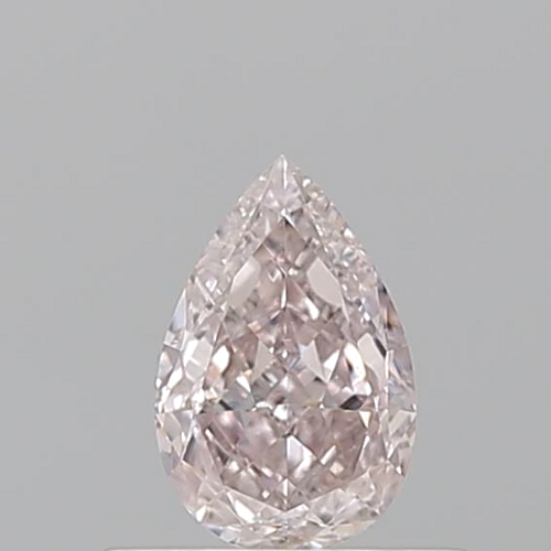 0.52 carat Fancy Brownish Pink-VVS2 Natūralus Pear Deimantas (1)