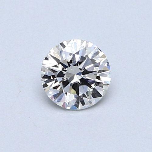 0.43 carat G-VVS2 Excellent cut Natūralus Round Deimantas (1)