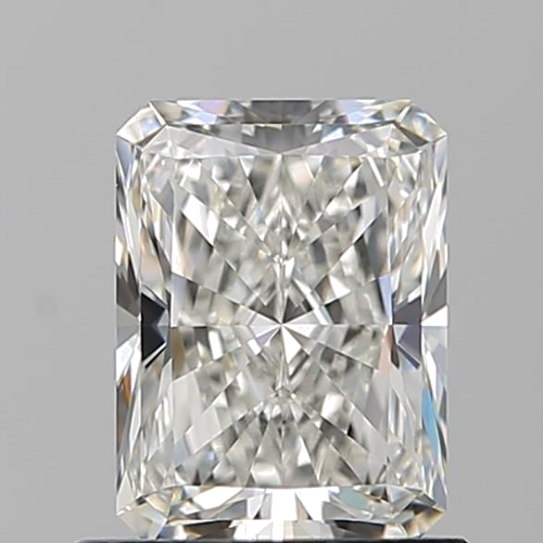 1.04 carat H-VVS2 Natūralus Radiant Deimantas (1)