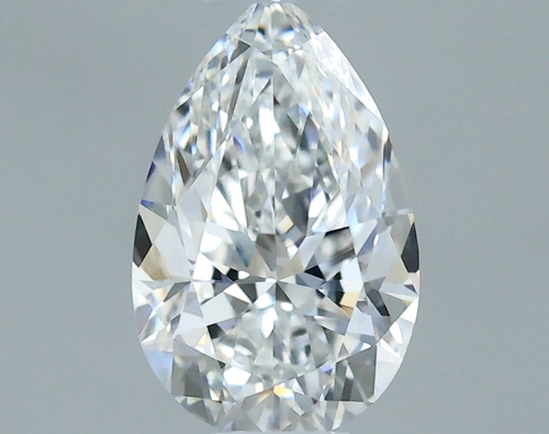 0.32 carat E-VVS1 Natūralus Pear Deimantas (1)