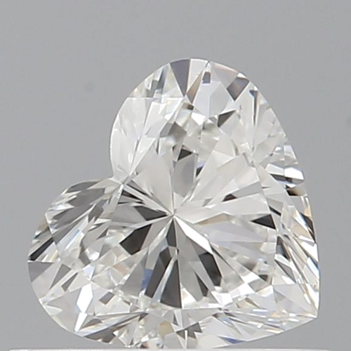 0.5 carat G-VVS1 Natūralus Heart Deimantas (1)