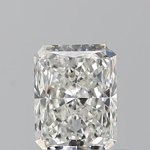 0.52 carat H-VVS1 Natūralus Radiant Deimantas (1)