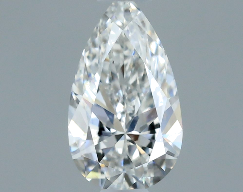 0.3 carat F-VS1 Natūralus Pear Deimantas (1)
