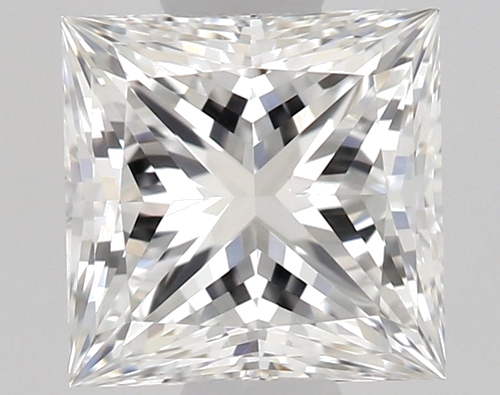 0.71 carat F-VS1 Natūralus Princess Deimantas (1)