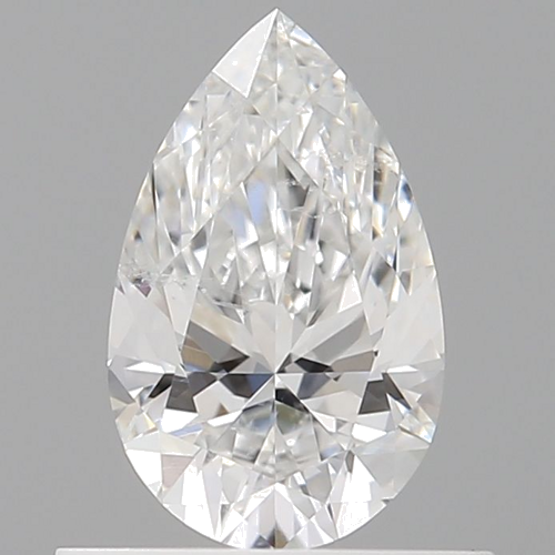 0.57 carat E-SI2 Natūralus Pear Deimantas (1)