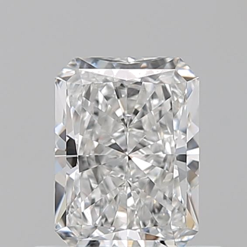0.58 carat E-VS1 Natūralus Radiant Deimantas (1)