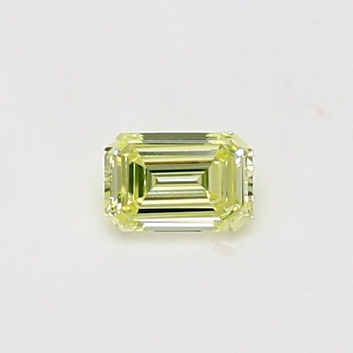 0.24 carat Fancy Yellow-SI2 Natūralus Emerald Deimantas (1)