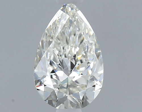 0.53 carat I-VVS1 Natūralus Pear Deimantas (1)