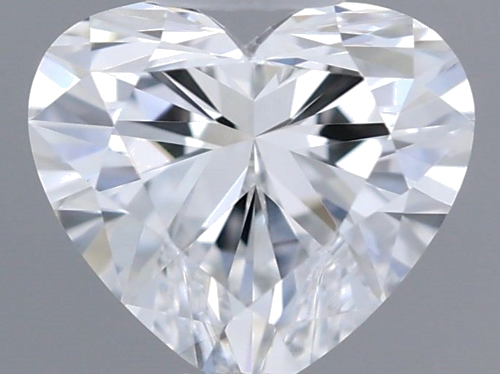 0.4 carat E-VVS1 Natūralus Heart Deimantas (1)