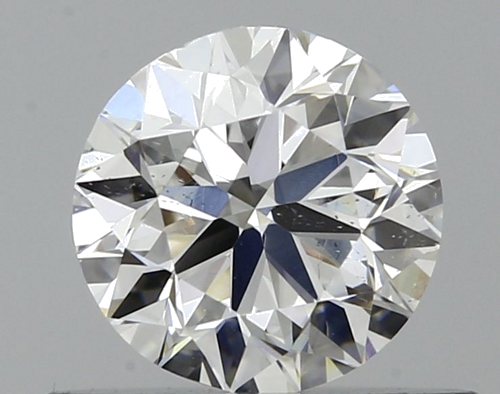 0.5 carat E-SI1 Very Good cut Natūralus Round Deimantas (1)