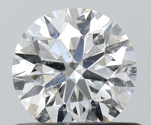 0.6 carat G-SI2 Excellent cut Natūralus Round Deimantas (1)